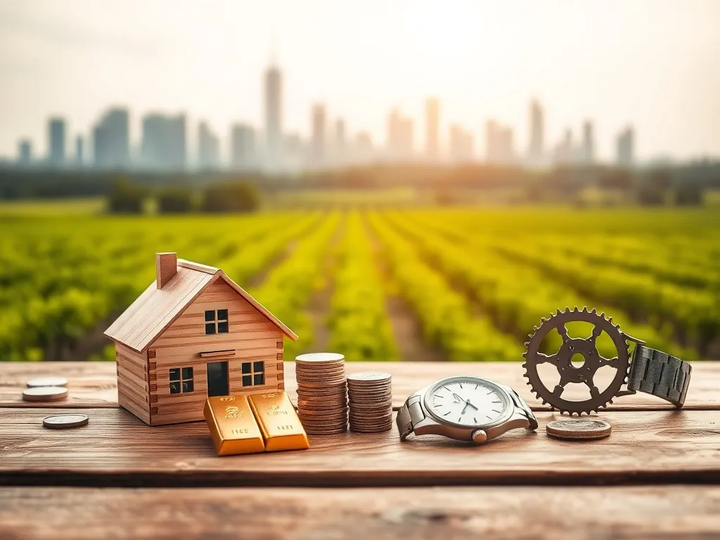 Jakie są przykłady inwestycji rzeczowych?